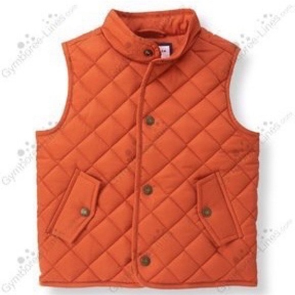 Janie and Jack Boys Quilted Vest - Picture 1 of 7